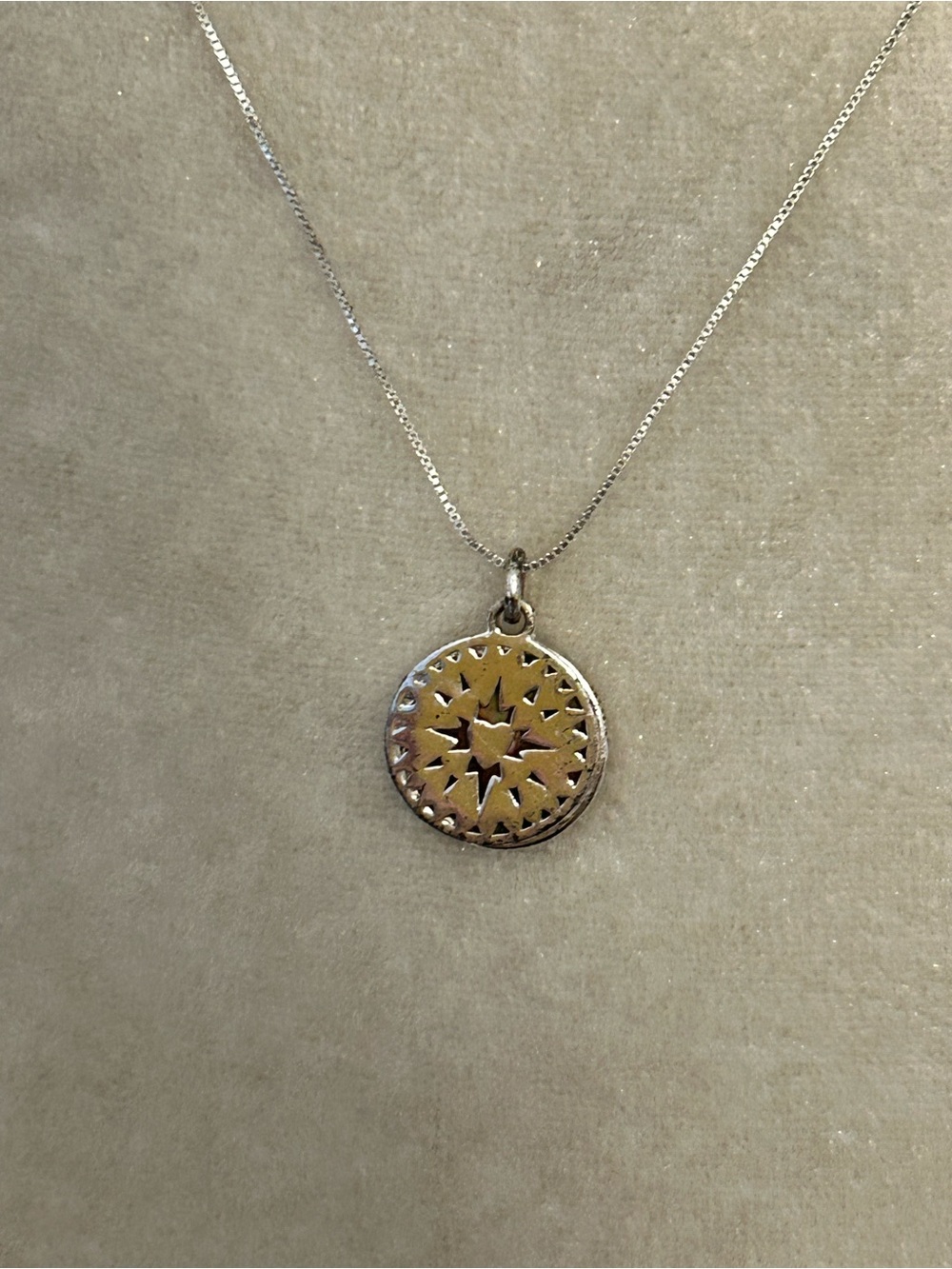 La Rocks Jewelry 18” Sterling Silver Friendship Reversible Locket Necklace/New
